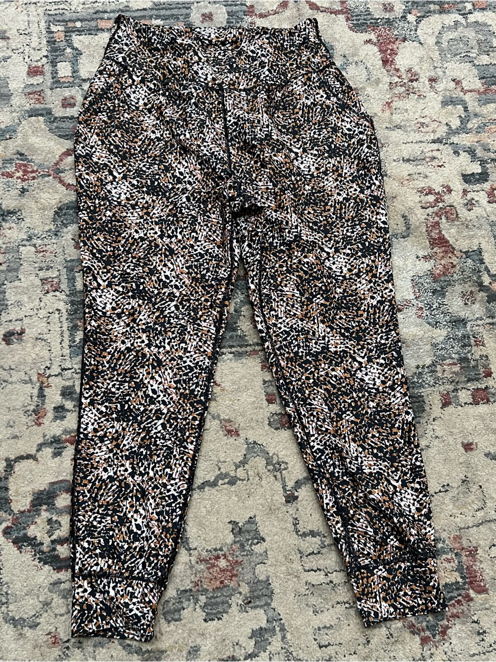 Old navy power soft leggings athletic pants sz xxl tall animal
